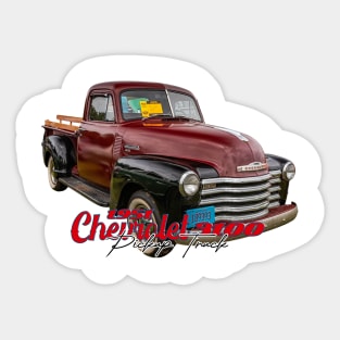 1951 Chevrolet 3100 Pickup Truck Sticker